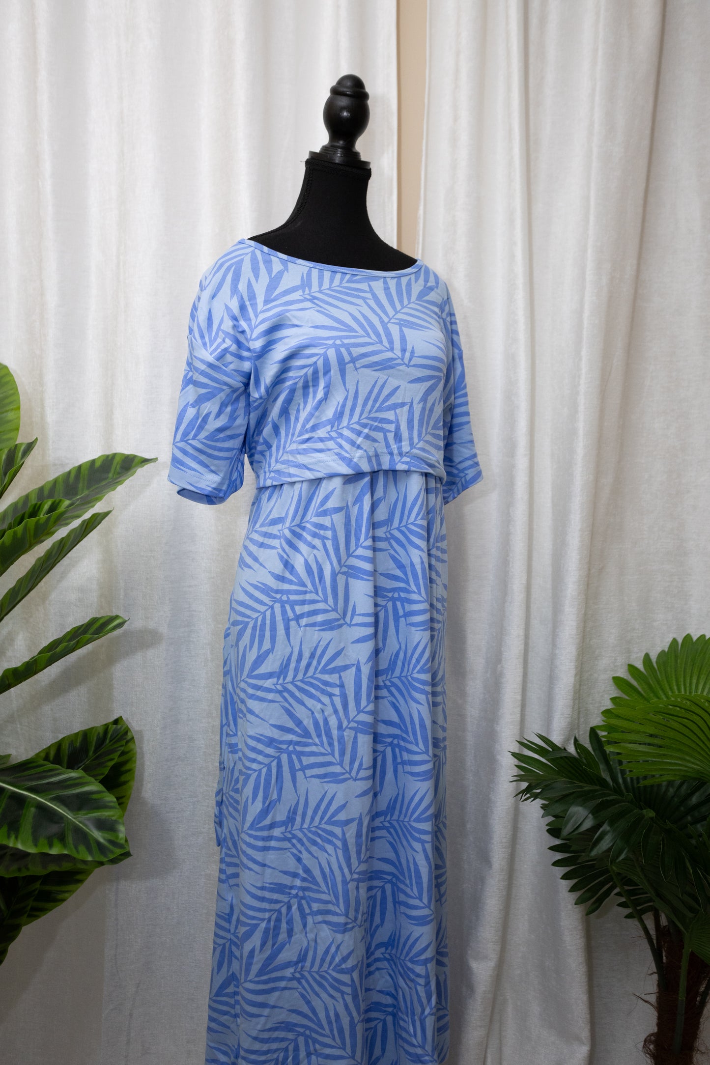 Ocean Breeze Maternity Dress
