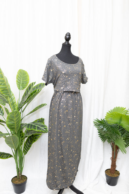 Starlit Night Maternity Dress