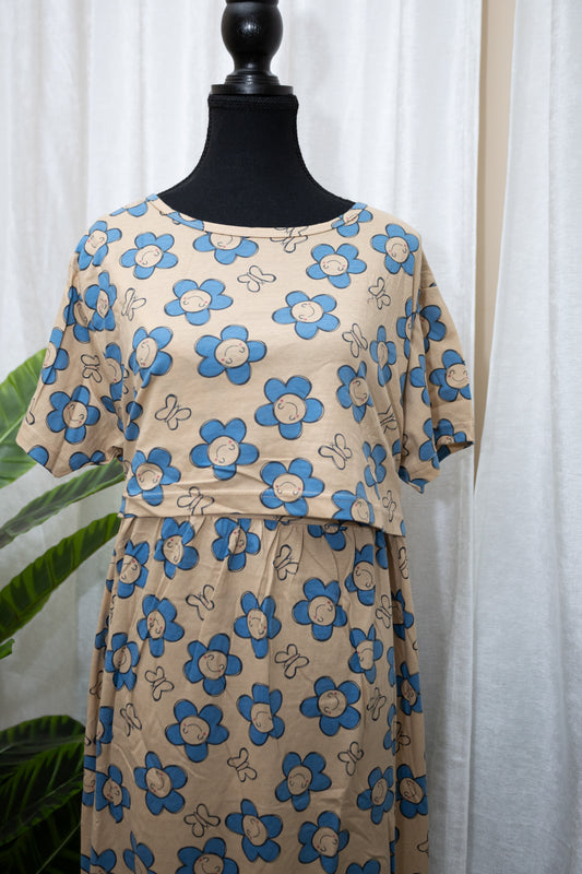 Happy Blooms Maternity Dress