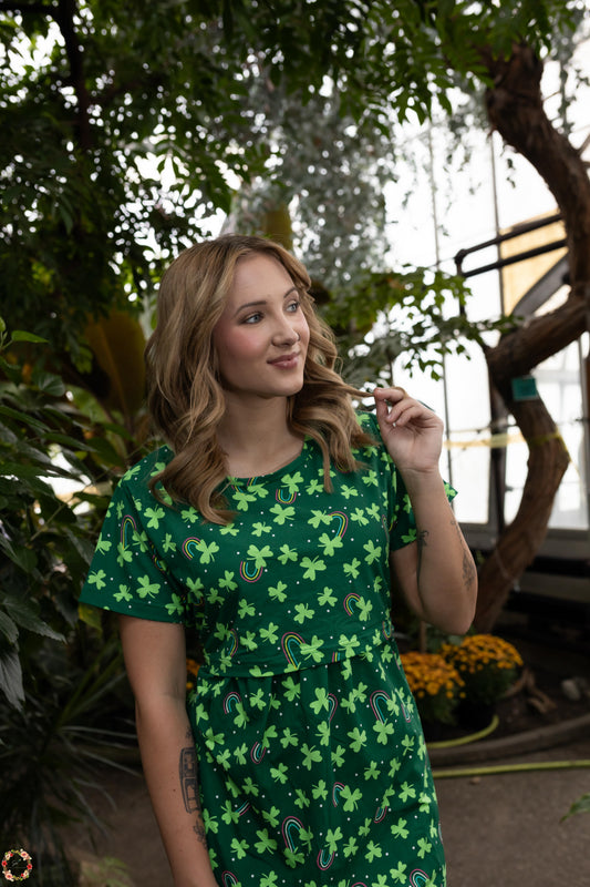 Lucky Charm Maternity Dress